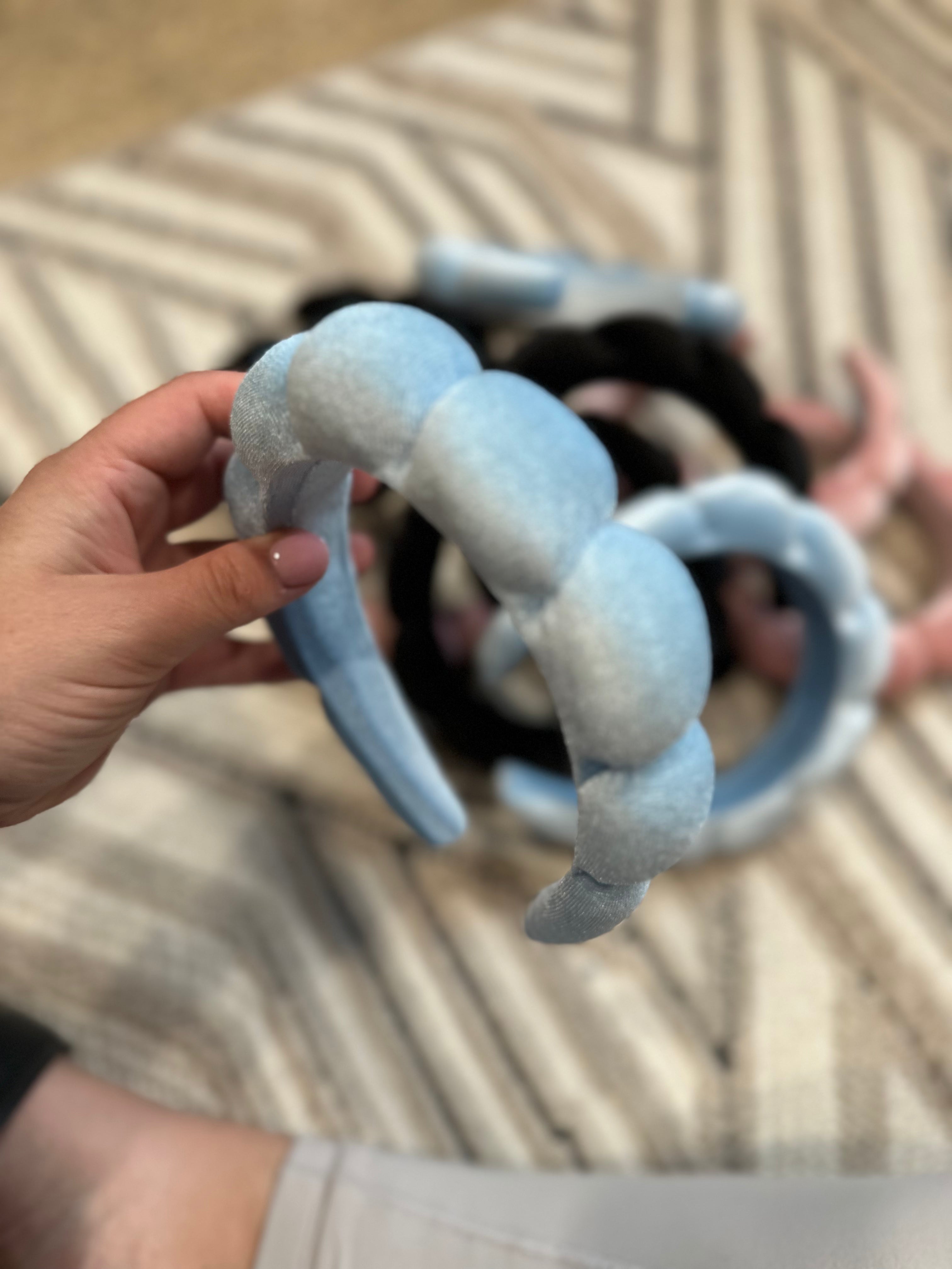 Towel Velvet Cloud Twist Hairband DPJH9